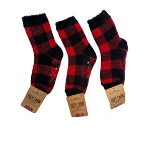 2/$30 NWT Northeast Outfitters Youth 3 Pairs Cozy Cabin Socks Aloe Infused Comfy